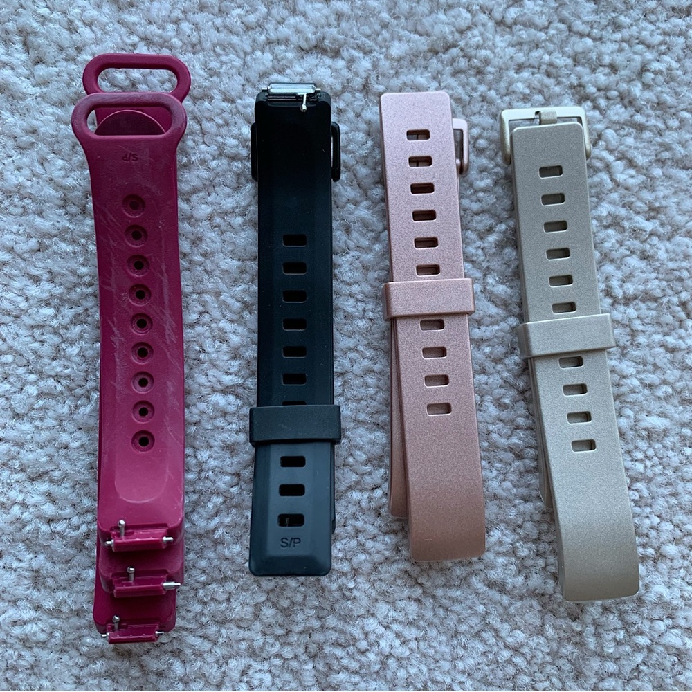 Vancle | 4 Pack Fitbit Silicone Bands